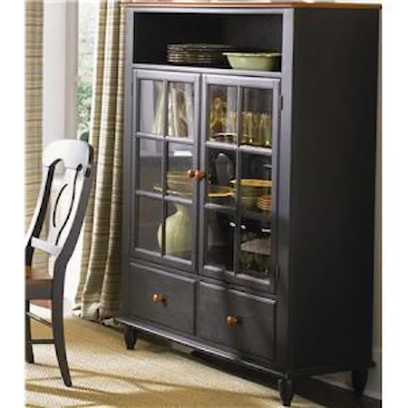 Curio Cabinet with Touch Lighting